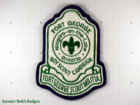 Click to enlarge Fort George Scout Militia - Type B chenille